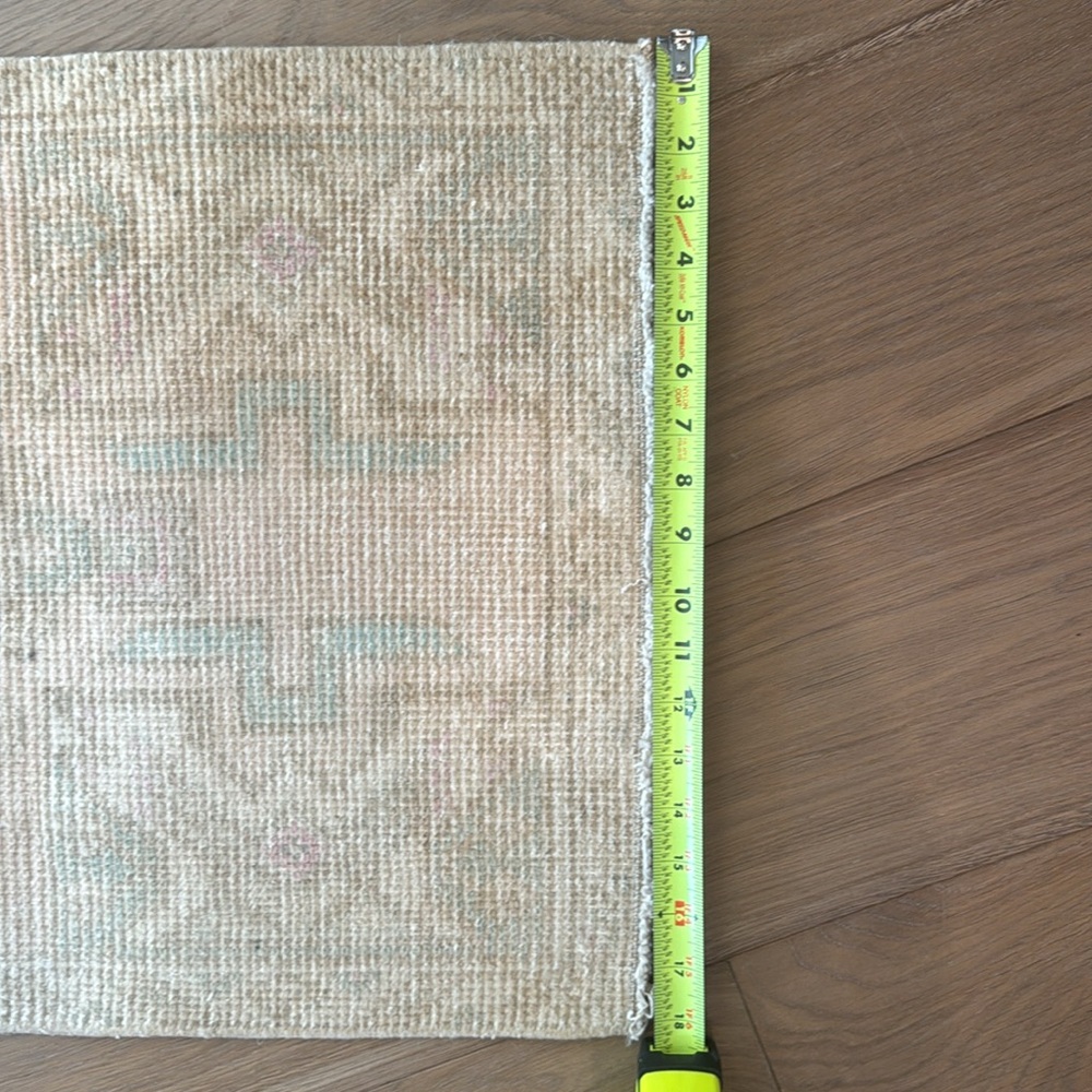 Vintage Turkish Hand Knotted Rug - Picture 8 of 8